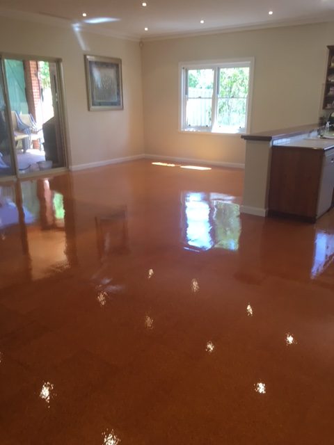 Cork Floor Recoating Perth